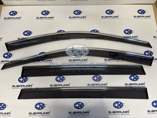 Фото автомобильной запчасти Ветровики B14 с хром вставкой. (оригинальный номер E3610AJ300)