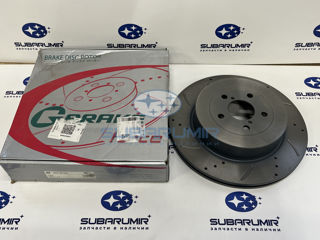 Фото автомобильной запчасти Диск тормозной задн лев STI перфорир. (оригинальный номер GFR20124L)